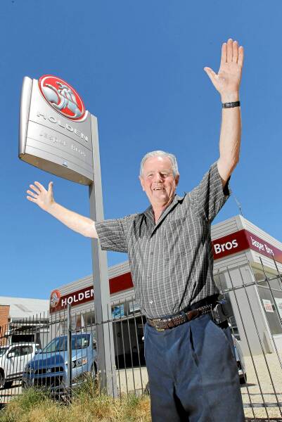 RIGHT: Ken Jasper, of Jasper Bros Holden, is looking forward to retiring after Pigdons Holden of Yarrawonga bought them out. Picture: TARA GOONAN