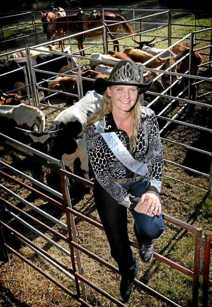 Bobbie-Jo Geisler is Australia’s “face” of rodeos. Picture: TARA ASHWORTH