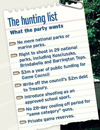 Hunting list