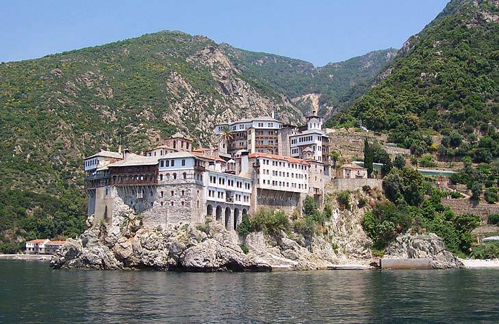 Grigoriou monastery, which is more than 1000 years old.