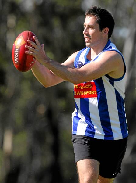Paddy Phelan trains at the Roos’ family day.