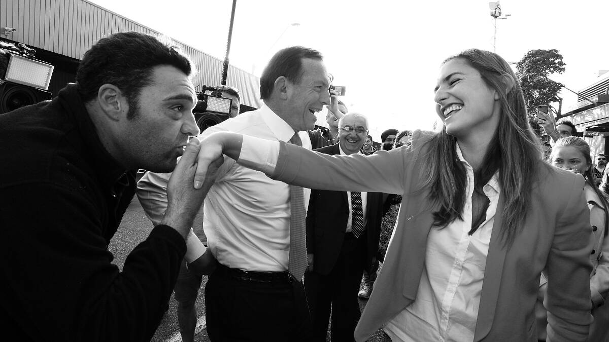 The best snaps from the Election 2013 campaign trail. Photos: GETTY IMAGES, ANDREW MEARES, PAUL HARRIS, ALEX ELLINGHAUSEN, LYNDON MECHIELSEN