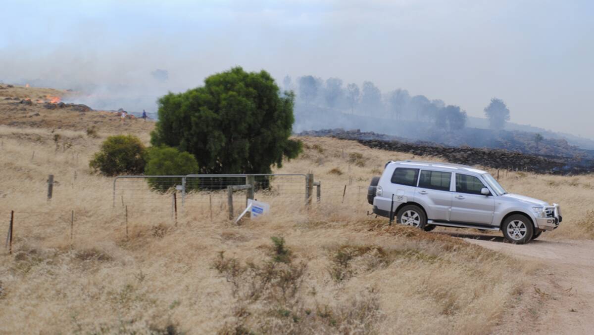 Pictures of the Monarto fire earlier this afternoon