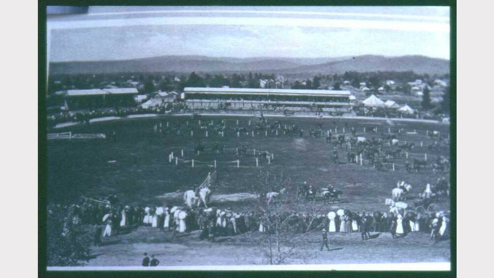 Albury showgrounds, early 1900s. Now The Scots School.
