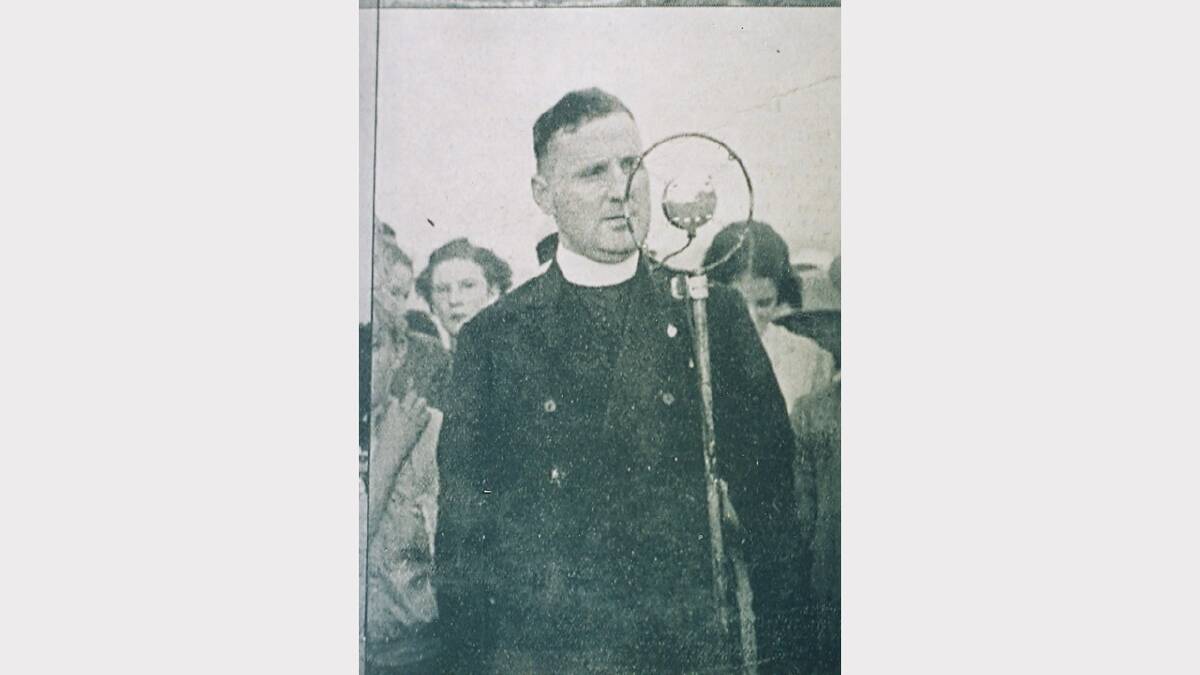 Father George Crennan, an Albury Catholic curate, later to organise a mass migration of Catholics to Australia.