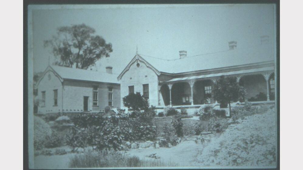 The original Albury hospital in Thurgona Street, which closed in 1918.