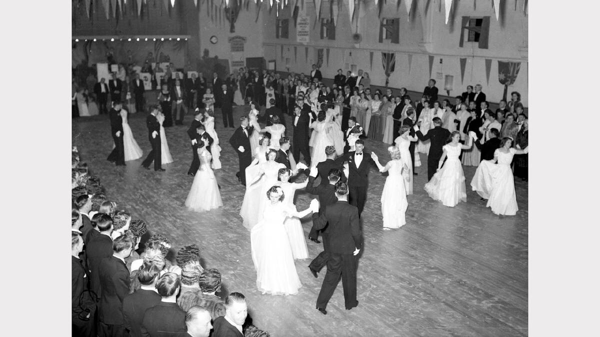 A debutante ball at the Palais Royal in 1949.