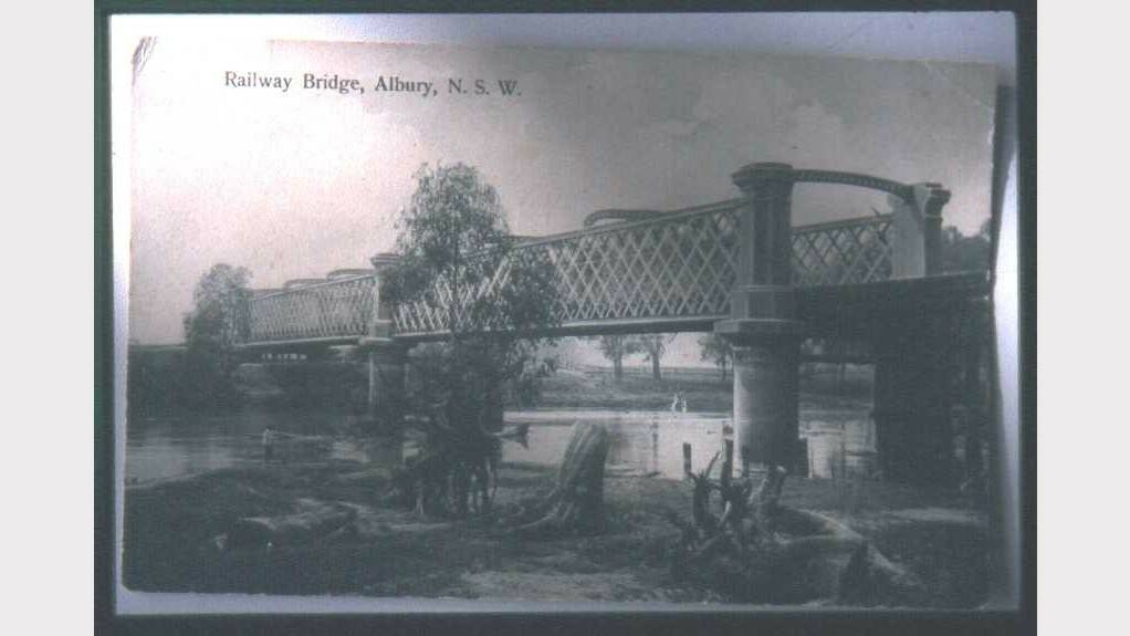 Railway bridge opened in 1883 and still operating.