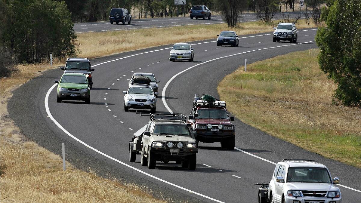Expect delays for Hume Highway roadworks at Kyeamba Gap