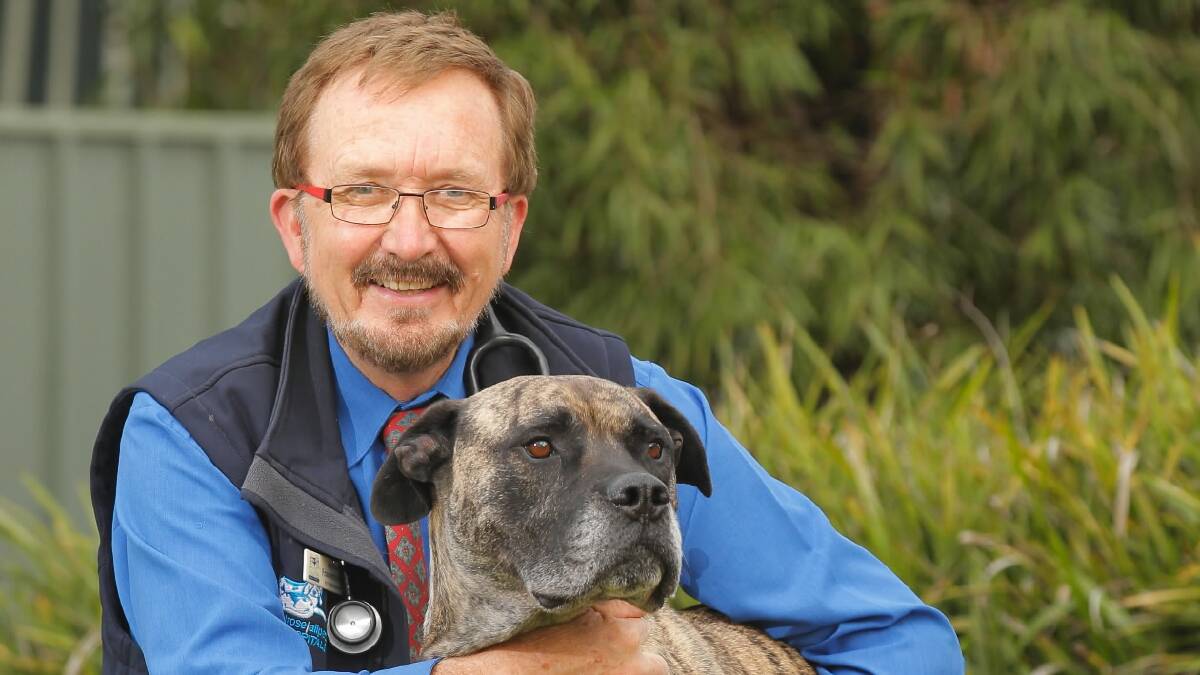 Albury veterinarian and RSPCA president Dr Arthur Frauenfelder.