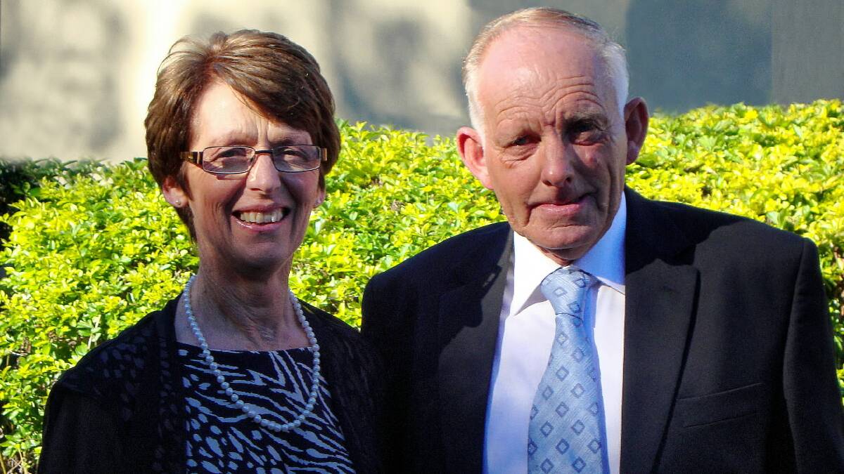 Pauline and Bill Thomas were farewelled by more than 500 mourners at their funeral yesterday.