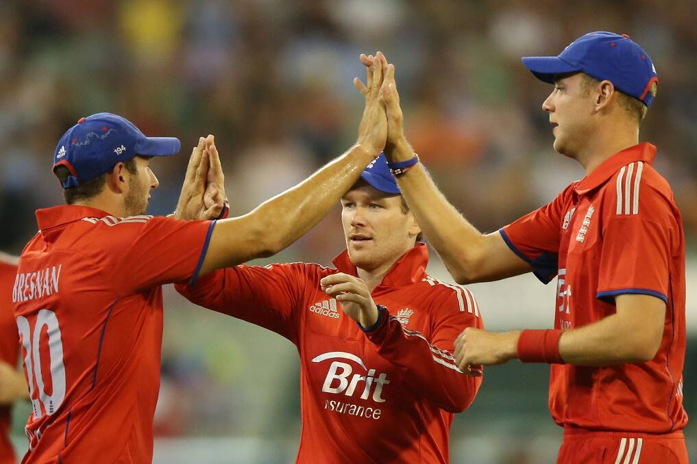 Game two of the International Twenty20 series between Australia and England. Pics: Getty Images