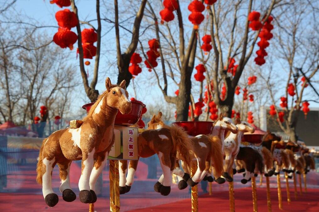 China celebrates the lunar new year of the horse. Pics: Feng Li, Getty Images.