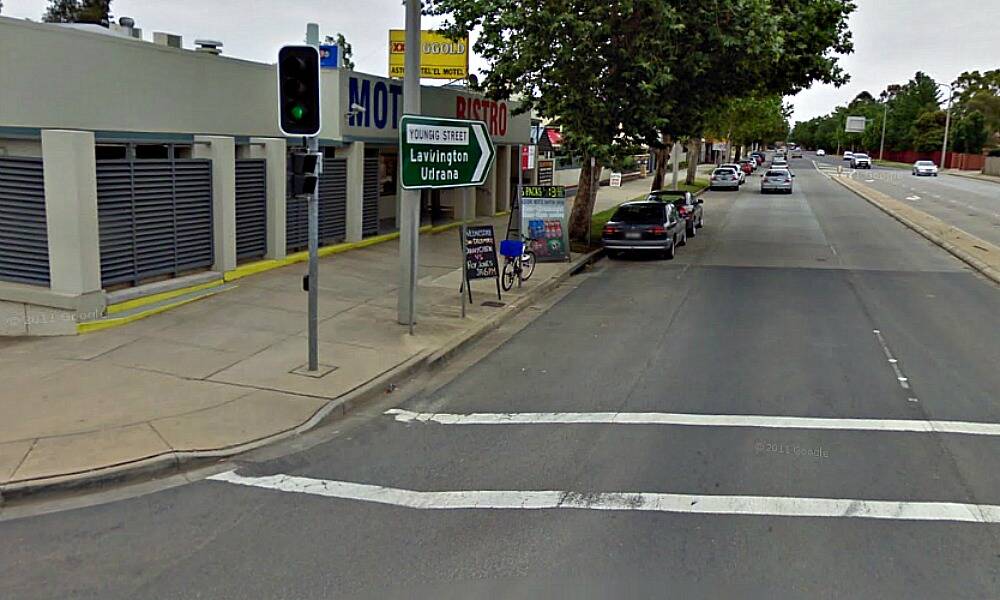 Police say the assault happened on the footpath outside the Astor Hotel. IMAGE: Google / streetview