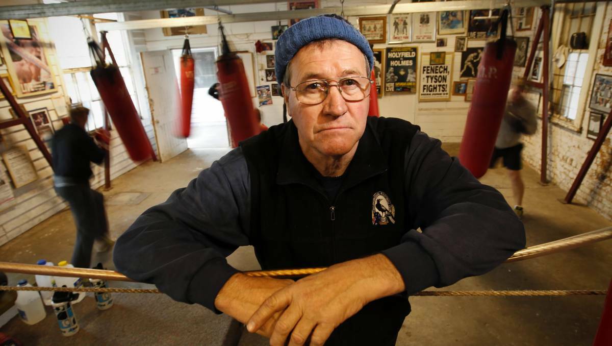 John McCubbin has had to close his Beechworth boxing gym over high rents. Picture: Ben Eyles