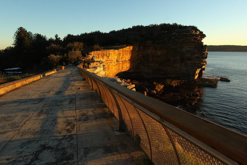 Sydney's scenic 'Gap Bluff' is a popular tourist destination and preferred place for people to contemplate or commit suicide. Photo: Cameron Spencer/Getty Images