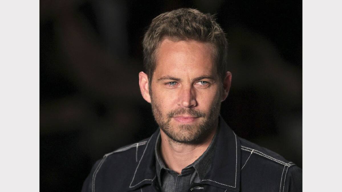 Paul Walker at the 2013-14 summer collection launch during Sao Paulo Fashion Week