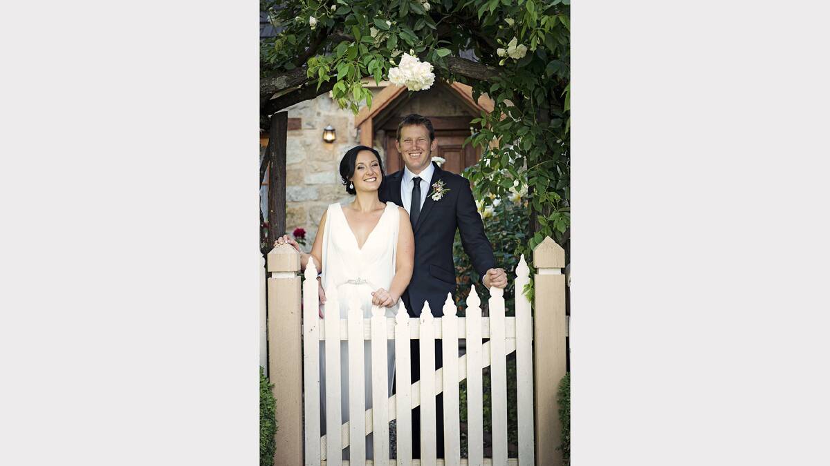  INTERNATIONAL and interstate guests travelled to The Stone Cottage in Beechworth to attend the wedding celebrations of Emily Woods and Gareth Pritchard. The bride wore a Luci di Bella gown and was given away by her father; she is the youngest daughter of Andrew and Paula Woods, of Beechworth, and the groom is the youngest son of Graeme and Margaret Pritchard, of Beechworth. Emily and Gareth will honeymoon in Thailand, then return to Beechworth. Picture: Sue Davis Photography