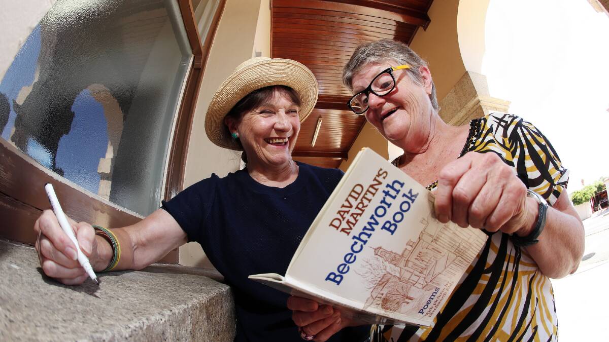 Estelle Paterson and Chris Dormer  are looking forward to the writers festival. Picture: JOHN RUSSELL
