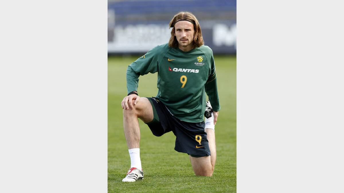 In training for the Australia vs Argentina friendly at the MCG in 2007.
