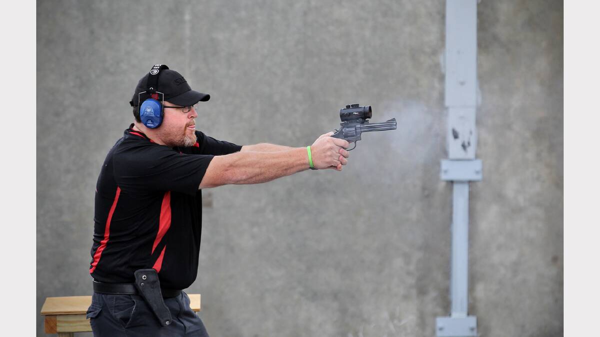 Hume shooter Kris van Duursen. Picture: BEN EYLES