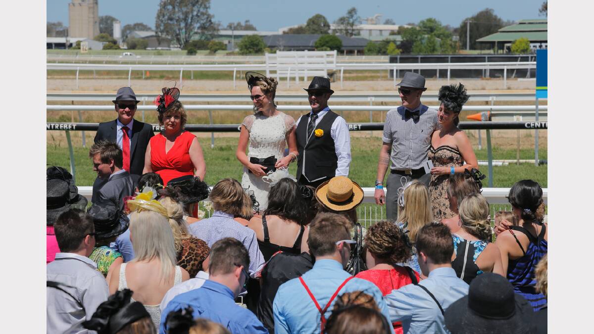 WANGARATTA: Meet the 'couple of the day' contenders on the catwalk during the fashions on the field.