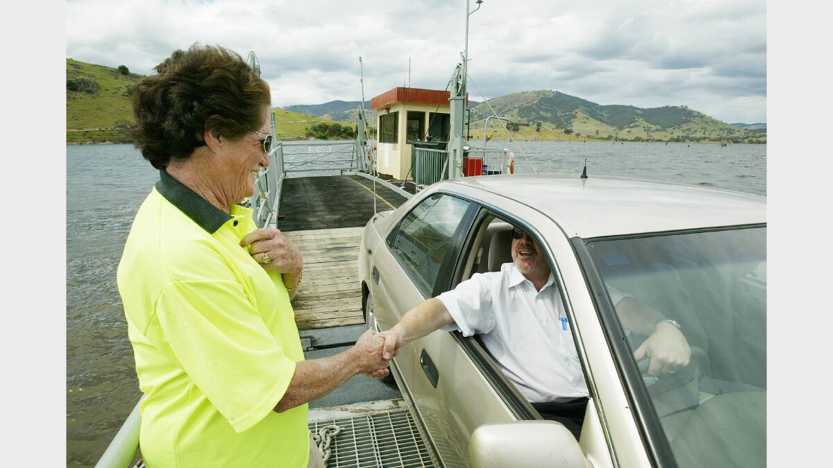 Wymah Ferry Operator Lorraine Waite, 61, was interviewed for Mick McGlone's weekly "My Job" column in November, 2005.