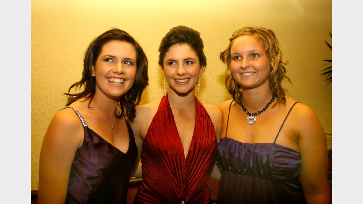 2008 - James Fallon High School - Shelbie Sands, Amelia Renshaw, Christina Lunt.