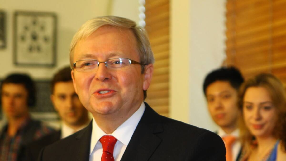 Kevin Rudd must now lead the party withut senior political Labor leaders.