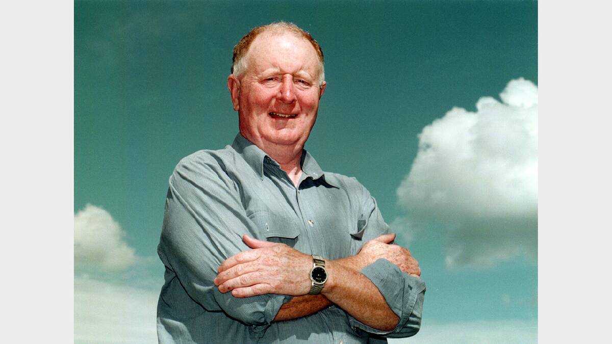 2001 -  Agronomist John Sykes.