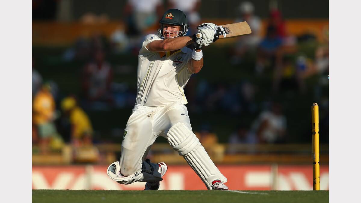 Shane Watson of Australia bats. Picture: GETTY IMAGES