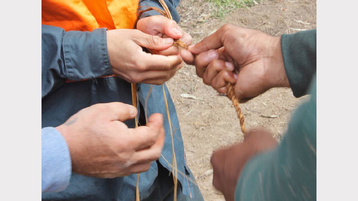 Those involved making rope from the bark of the tree.