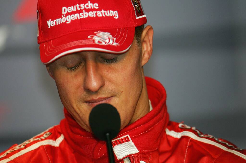Michael Schumacher is in a critical condition after knocking his head in a ski fall. 