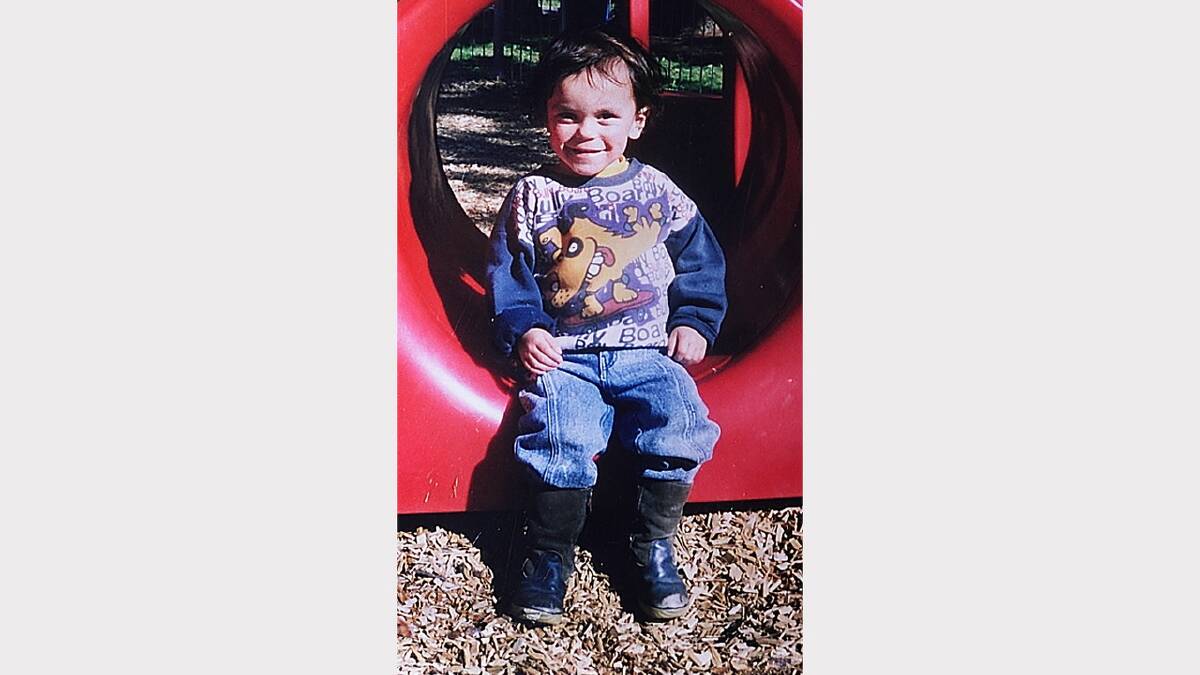 A photo of missing toddler Daniel Thomas.