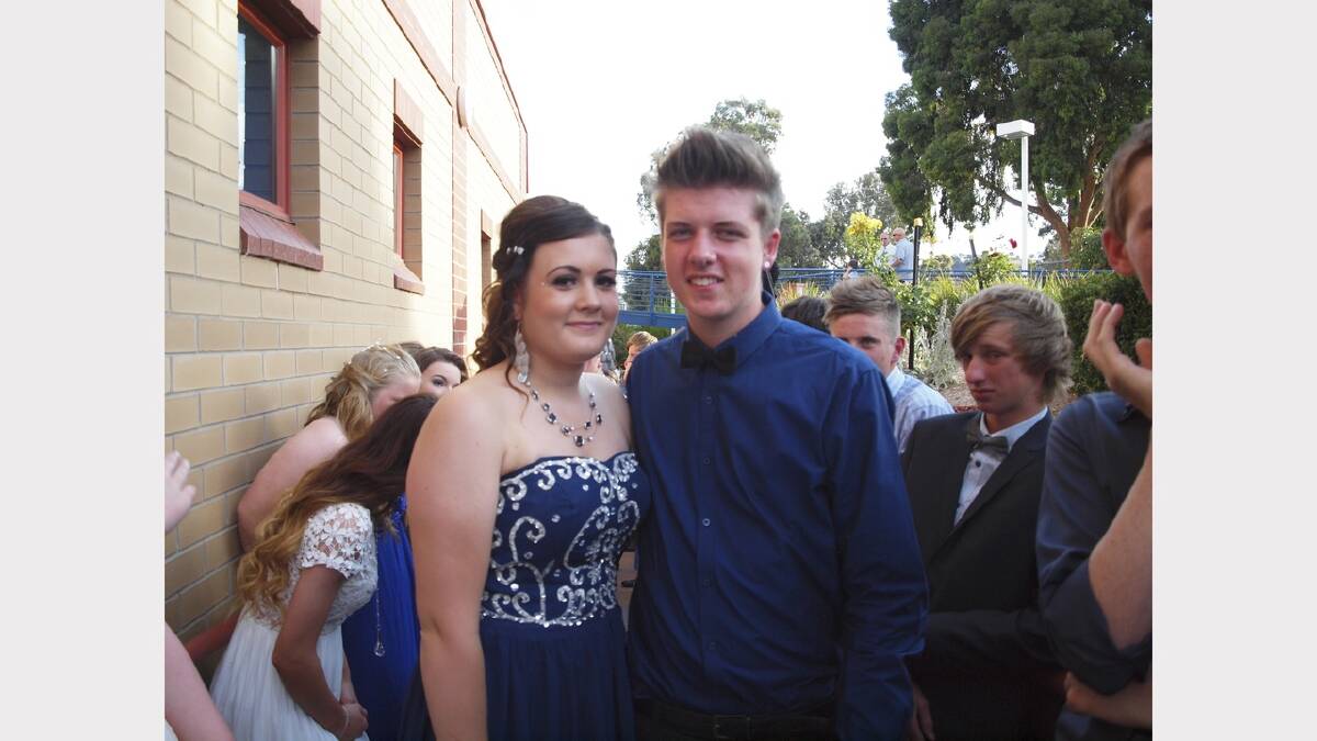 Holly Coulston and Lachie Dean