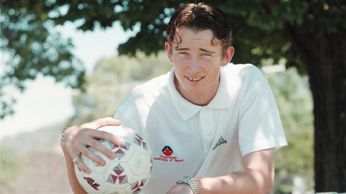 Young achiever Josh Kennedy in 1999.