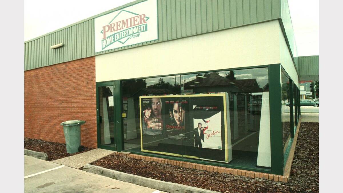  Civic video store, on the corner of Lawrence and Hume Street, was robbed at knifepoint. Picture: RAY HUNT