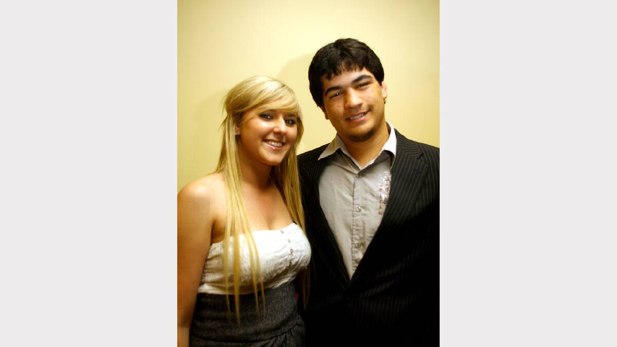 2008 - James Fallon High School graduation -  Jessee Williams and Ben Zanin