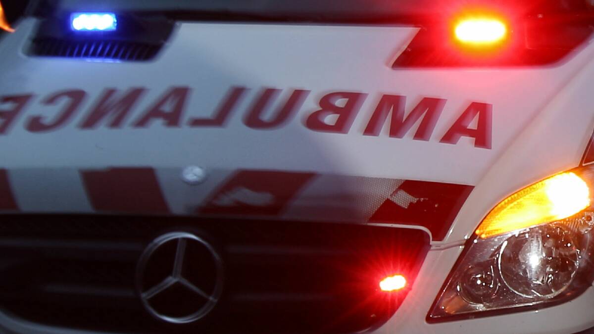 SEEING RED: Ambos supervise patients' long wait for beds