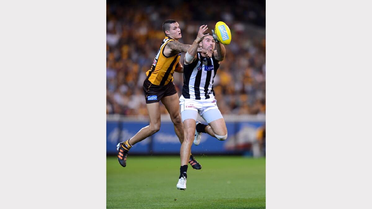 Jarrad Boumann played two games for Hawthorn last year.