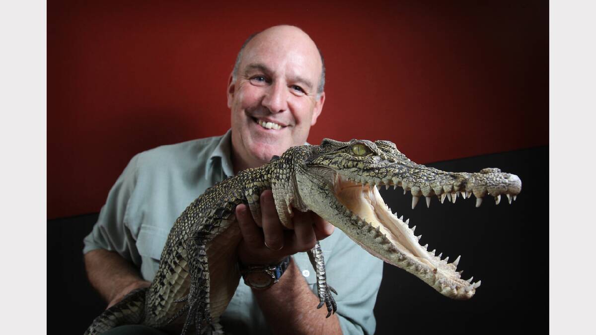 Mark Richmond and his saltwater crocodile was a perfect example of a time where there is only 10 minutes to take a picture. “Having the crocodile’s mouth so close to the wide lens really emphasises him,” Jesser says. “I had the man in the background to show the crocodile was a big part of who he was.”