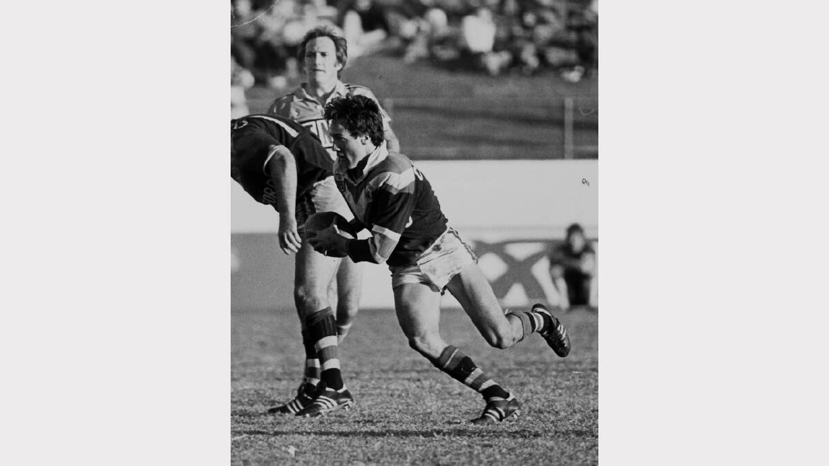  Mike Eden playing for Eastern Suburbs in 1983.