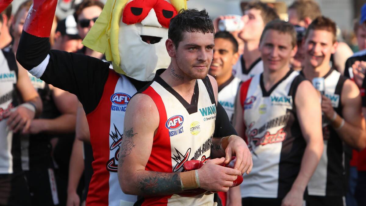 Kylin Morey won man of the match in the Hume league grand final between Brocklesby and Burrumbuttock last year. 