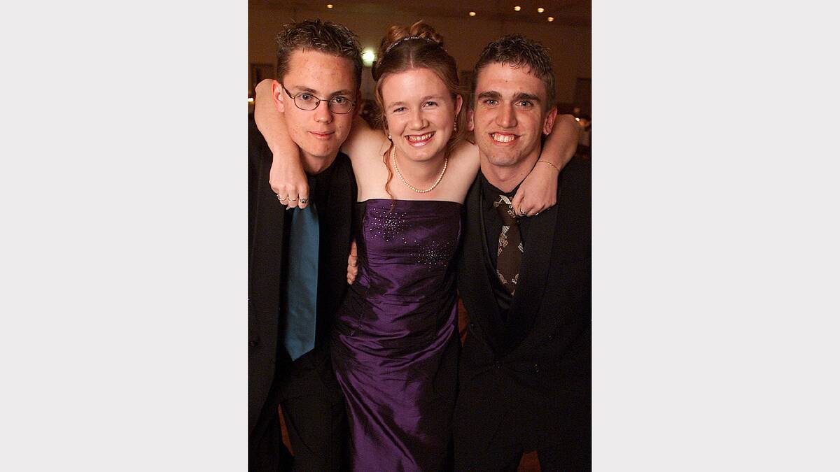 2001 - Murray High School - Ryan Tanner, Carly Quinlivan & Nathan Milburn.