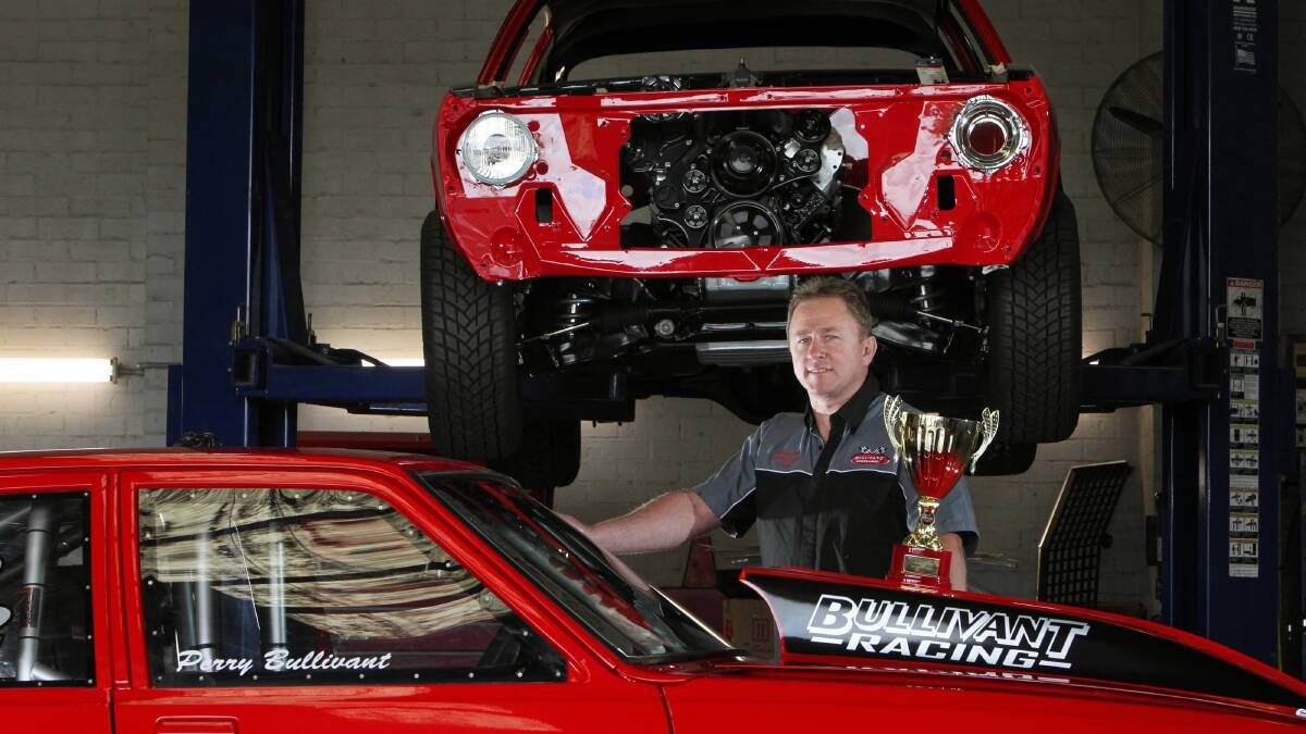 Perry Bullivant has won the Australian Pro Street, Outlaw radial class 2013. Picture: MARK JESSER