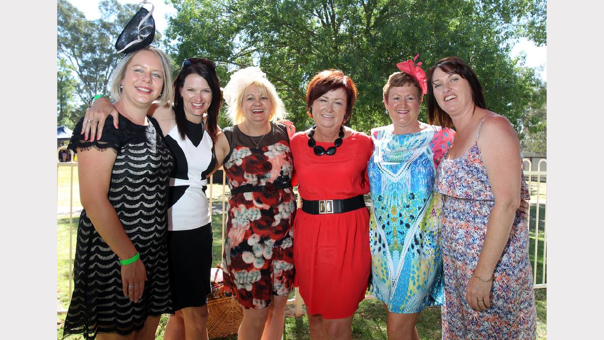 COROWA:  Lovely ladies Sonia Sampson, Lynne Langford, Kim Hogan, Joanne Azarnikow, Sharon Foster and Tracey Henderson.
