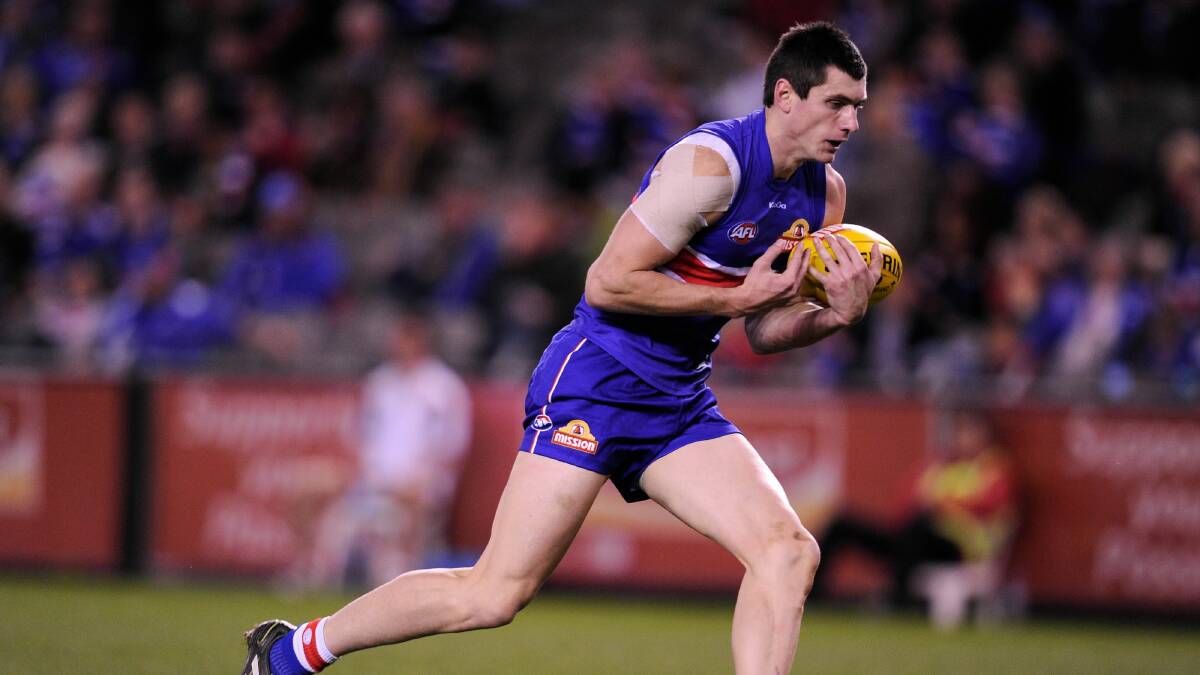 James Mulligan played three games for the Western Bulldogs in 2011
