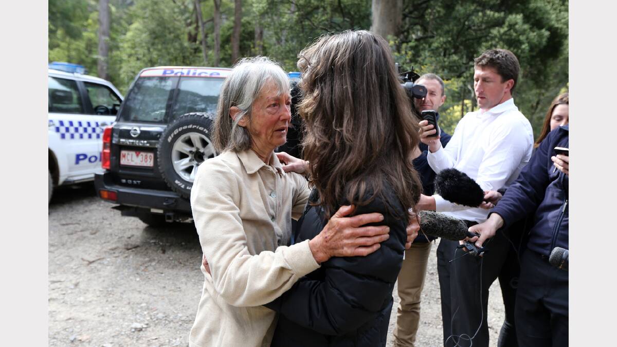 The emotion when Ruth Binder was reunited with her daughter Tamara after Ruth and her son became stranded during a three-day hike made for a powerful picture. “You can practically hear her tell her daughter it’s all right and the news crew in the background show the pair are frozen in the middle of all this action,” Merkesteyn says. 
