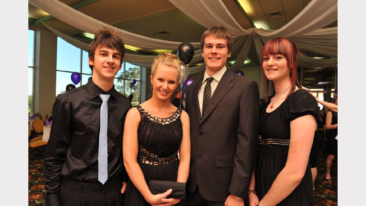 2009 - Corowa High School - Jarrod Shelley, Jordan Thurling, Mitch Francis and Emma Solomano. 