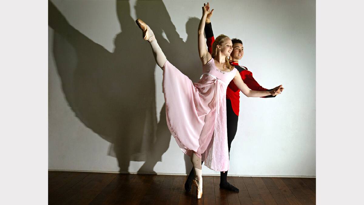  Lana Panfilow and Victor Esguerra will perform in The Nutcracker.Picture: DAVID THORPE